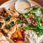 Les Bascules, délicieux restaurant méditerranéen rue de la Bourse -  plat du jour