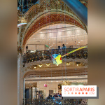 Le sapin de Noël des Galeries Lafayette Haussmann 2023