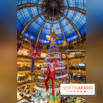 Le sapin de Noël des Galeries Lafayette Haussmann 2023