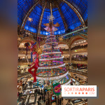 Le sapin de Noël des Galeries Lafayette Haussmann 2023