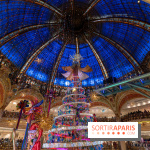 Le sapin de Noël des Galeries Lafayette Haussmann 2023