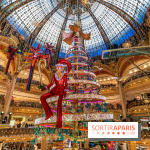 Le sapin de Noël des Galeries Lafayette Haussmann 2023 -  A7C7588