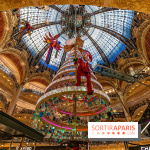 Le sapin de Noël des Galeries Lafayette Haussmann 2023
