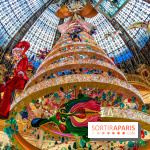 Le sapin de Noël des Galeries Lafayette Haussmann 2023