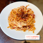 Sugo - Pâtes sauce amatriciana