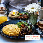 Le brunch à volonté des Jardins du Faubourg par Davide Pecorella -  oeufs brouillés