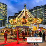 Le Marché de Noël 2023 de La Défense - Père Noël, spots photo illuminés, créateurs et stands gourmands