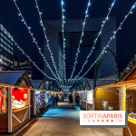 Le Marché de Noël 2023 de La Défense - Père Noël, spots photo illuminés, créateurs et stands gourmands