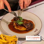 Le Bouillon Julien, la brasserie au sublime décor art nouveau, son menu et ses plats -  Hampe de Bœuf sauce Stroganov