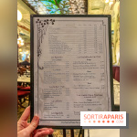 Le Bouillon Julien, la brasserie au sublime décor art nouveau, son menu et ses plats - carte