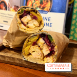 Kuna, naan indien façon street-food - Naan poulet