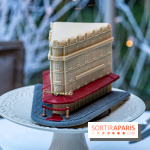 La bûche de Noël de l’Hôtel Barrière Le Fouquet’s Paris 2023