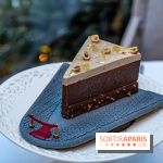 La bûche de Noël de l’Hôtel Barrière Le Fouquet’s Paris 2023