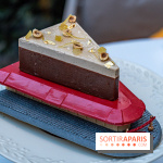 La bûche de Noël de l’Hôtel Barrière Le Fouquet’s Paris 2023