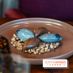 Maison Jaune, le restaurant-péniche de Boulogne-Billancourt -  ganache chocolat piment et sésame