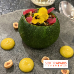 Ma Dame, le restaurant de l'hôtel Marignan Champs-Elysées - Courgette farcie champignons