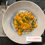 Ma Dame, le restaurant de l'hôtel Marignan Champs-Elysées - Risotto fregola sarda butternut