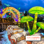 Noël au Parc Astérix 2023, sentier de lumières et patinoire