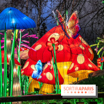 Noël au Parc Astérix 2023, sentier de lumières et patinoire
