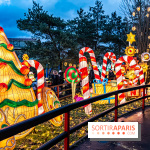 Noël au Parc Astérix 2023, sentier de lumières et patinoire