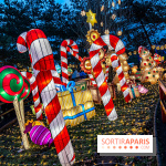 Noël au Parc Astérix 2023, sentier de lumières et patinoire - IMG 5023