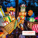 Noël au Parc Astérix 2023, sentier de lumières et patinoire - IMG 5027