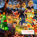 Noël au Parc Astérix 2023, sentier de lumières et patinoire