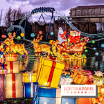 Noël au Parc Astérix 2023, sentier de lumières et patinoire - IMG 5047