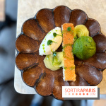 Le Boréal - Dacquoise coco, sorbet coriandre