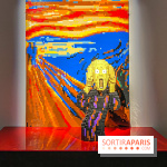 Expo The Art of The Brick Galerie Montparnasse Munch