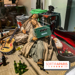 Exposition de Goin à la galerie La Lison : Santa Claus doesn't exist - IMG 3151