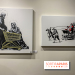 Exposition de Goin à la galerie La Lison : Santa Claus doesn't exist - IMG 3152