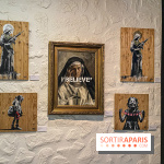 Exposition de Goin à la galerie La Lison : Santa Claus doesn't exist - IMG 3162