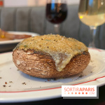 La Brasserie des Arts - Champignon farci gratiné