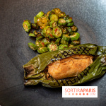 La Bauhinia par Quentin Testart au Shangri La Paris -  le bar de ligne en papillote