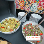 Brunch de la Maison Marques à Asnières sur Seine - Salades pâtes et lentilles