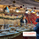 Marché de Noël 2023 au pied de la tour Eiffel - Quai Jacques Chirac