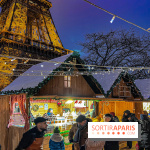Marché de Noël 2023 au pied de la tour Eiffel - Quai Jacques Chirac