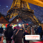 Marché de Noël 2023 au pied de la tour Eiffel - Quai Jacques Chirac