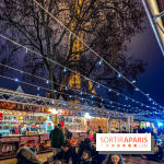 Marché de Noël 2023 au pied de la tour Eiffel - Quai Jacques Chirac