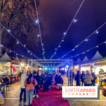 Marché de Noël 2023 au pied de la tour Eiffel - Quai Jacques Chirac