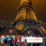 Marché de Noël 2023 au pied de la tour Eiffel - Quai Jacques Chirac