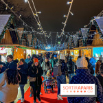 Marché de Noël 2023 au pied de la tour Eiffel - Quai Jacques Chirac
