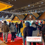 Marché de Noël 2023 au pied de la tour Eiffel - Quai Jacques Chirac