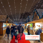 Marché de Noël 2023 au pied de la tour Eiffel - Quai Jacques Chirac