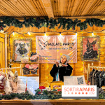 Marché de Noël 2023 au pied de la tour Eiffel - Quai Jacques Chirac