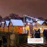 Marché de Noël 2023 au pied de la tour Eiffel - Quai Jacques Chirac