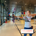 Audrey - tir à l'arc