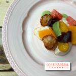 La Datcha - Saint-Jacques, chou fleur, pomelos