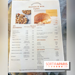 Maison Sibon Paris, la pâtisserie libanaise à la fois salon de thé et glacier - Menu